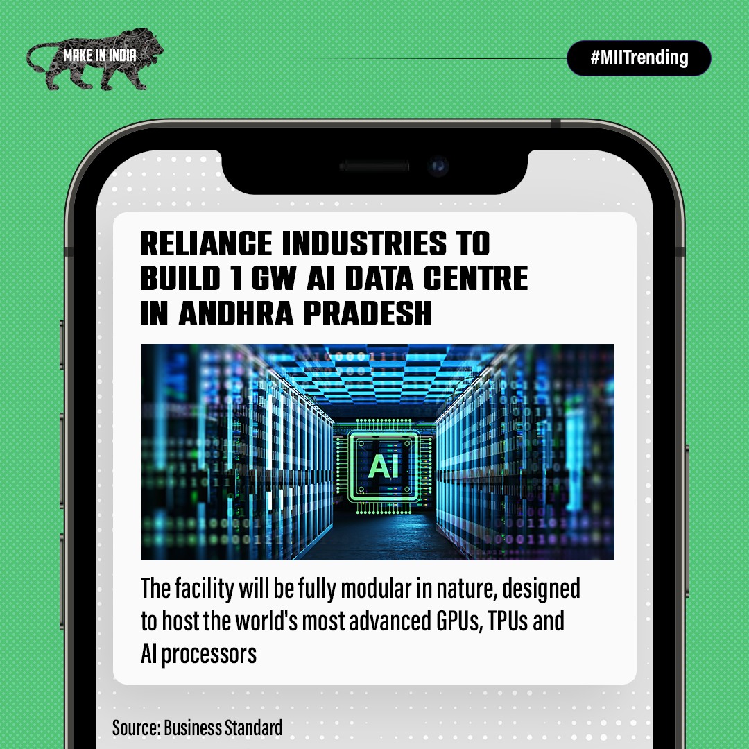 Make - Reliance Industries Limited facility in #AndhraPradesh will ...