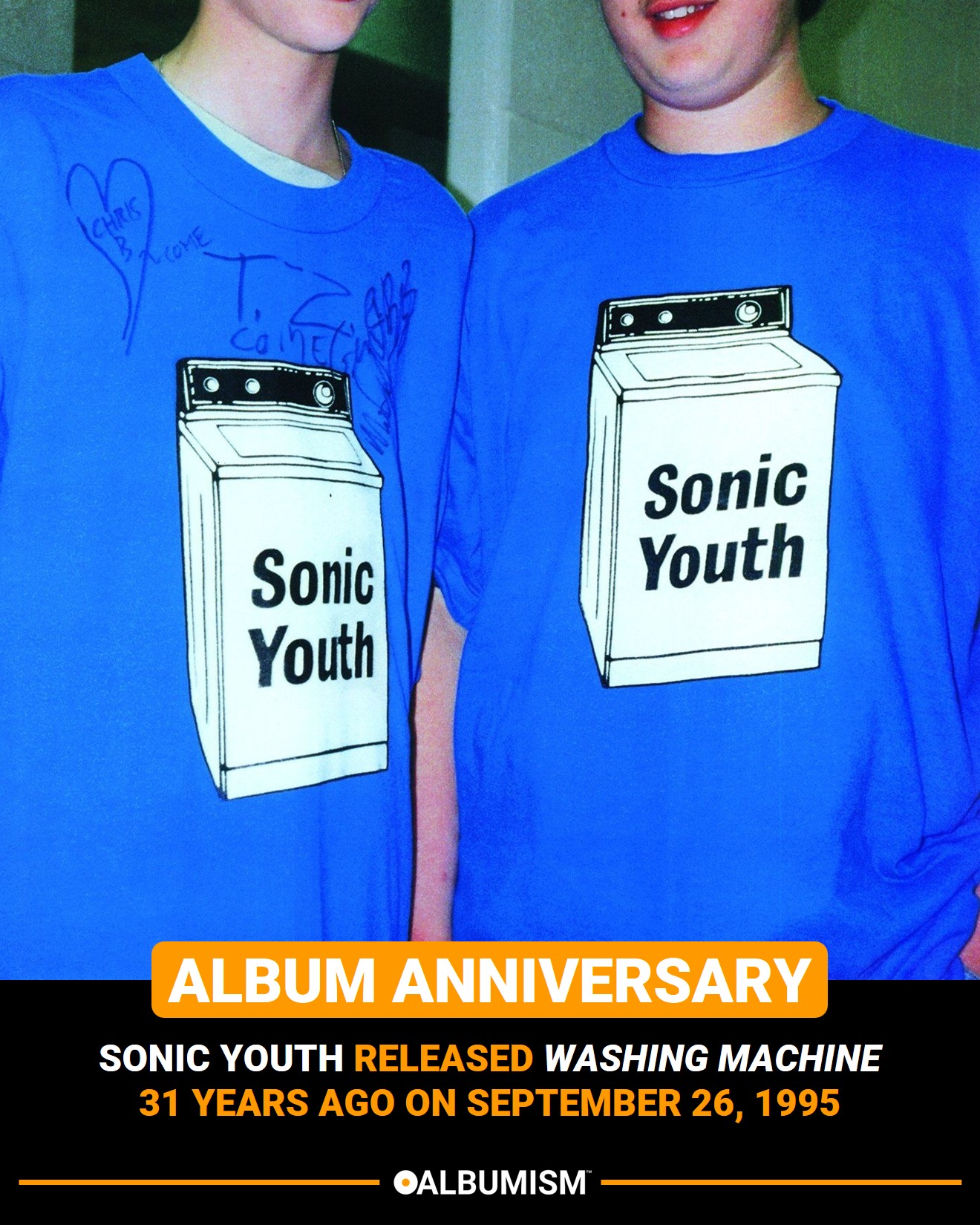 Sonic Youth released 'Washing Machine' 31 years ago on September