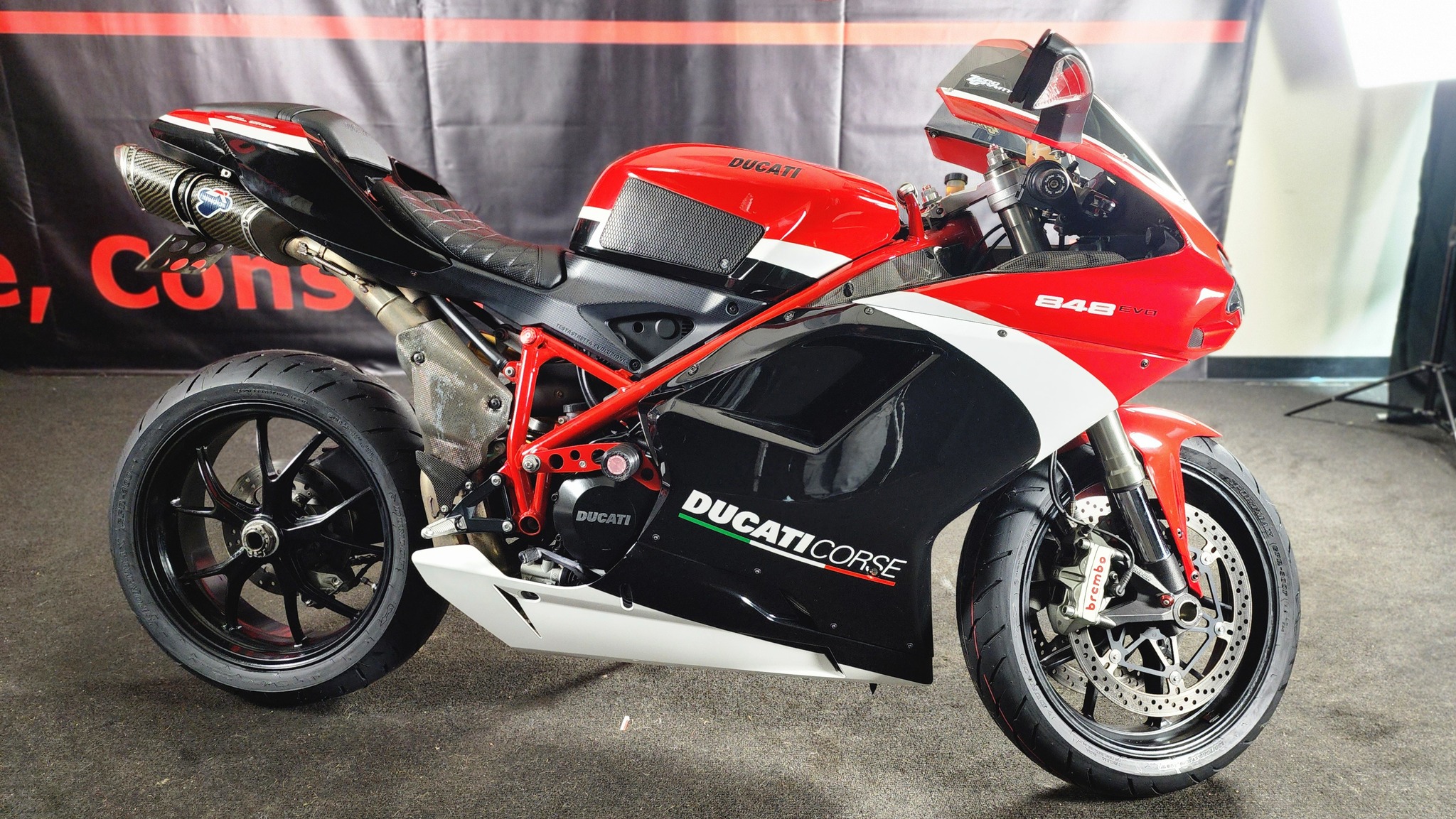 🎯 Surprise Arrival! 🎯 The 2012 Ducati 848 EVO Corse SE just hit