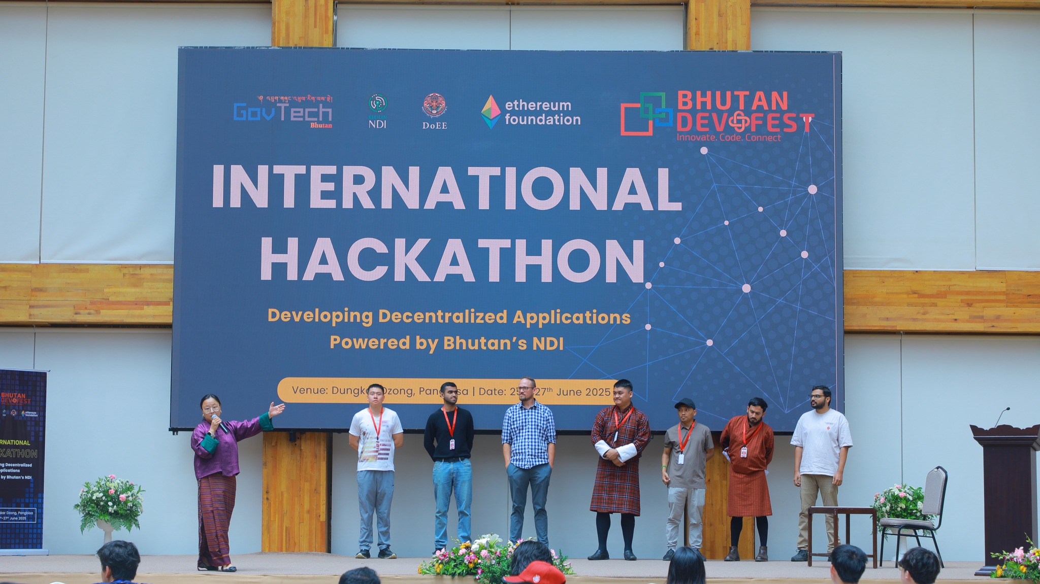 🚀 Day Two of the International Hackathon 2025 is in full swing, and the ...