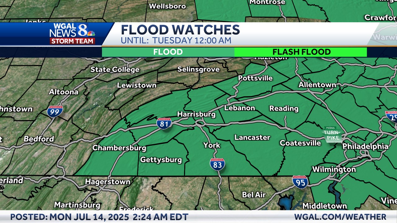 A Flood (FA)... - WGAL News Channel 8 Susquehanna Valley, Pa. | Facebook