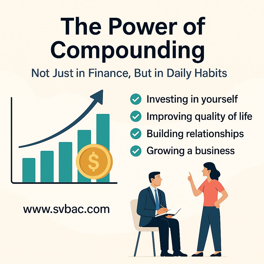 BusinessShree - 🔁 The Power of Compounding: Not Just in... | Facebook