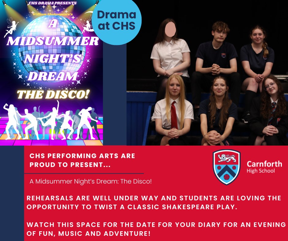 Carnforth - 🎭Drama at CHS🎭 At Carnforth High we are proud to offer a ...