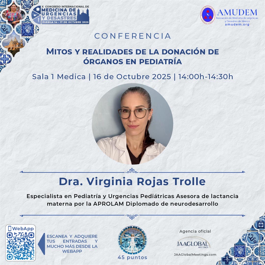 🫀 Mitos y realidades de la donación de órganos en pediatría Una charla ...