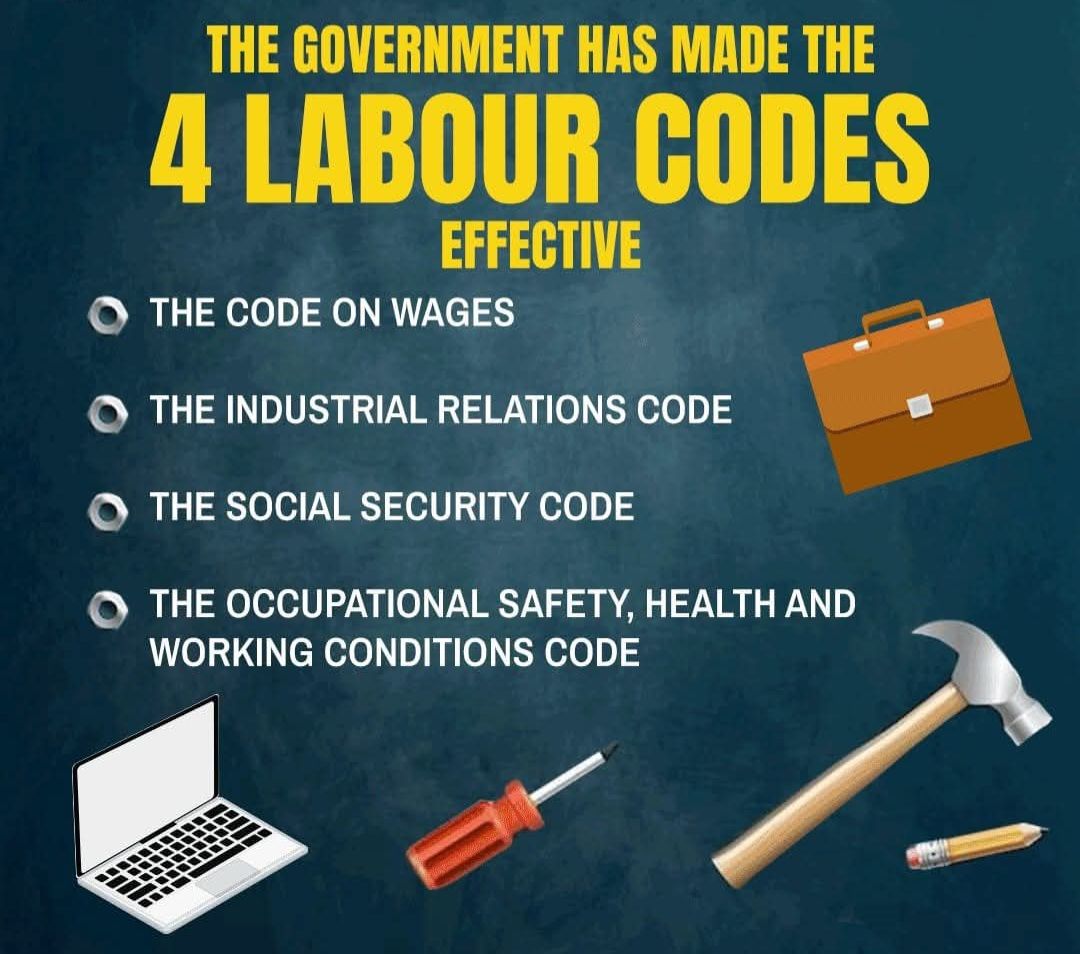 IAS - The Government of India has announced that the four Labour Codes ...