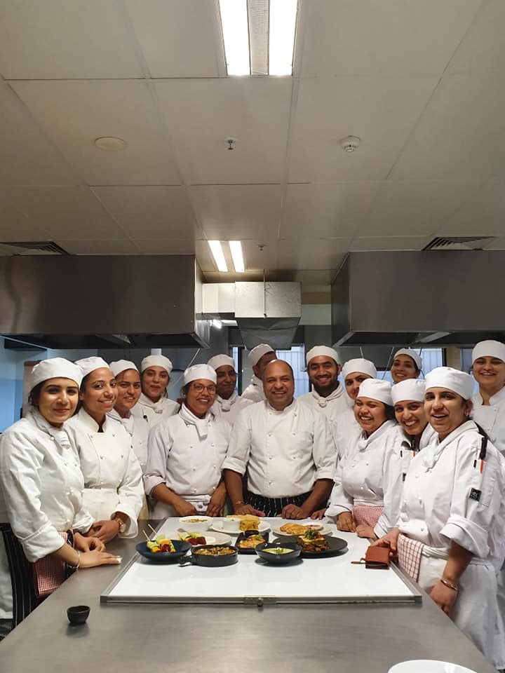 Our Cert III in Commercial Cookery (SIT30816) class led by Chef Manish ...