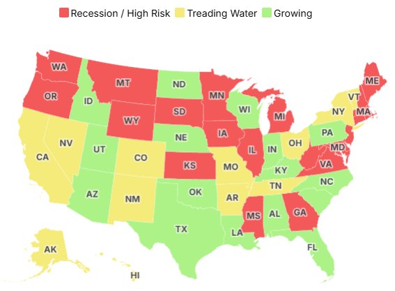 MeidasTouch - MOODY'S: 23 U.S. states now in recession, 11 on the brink ...