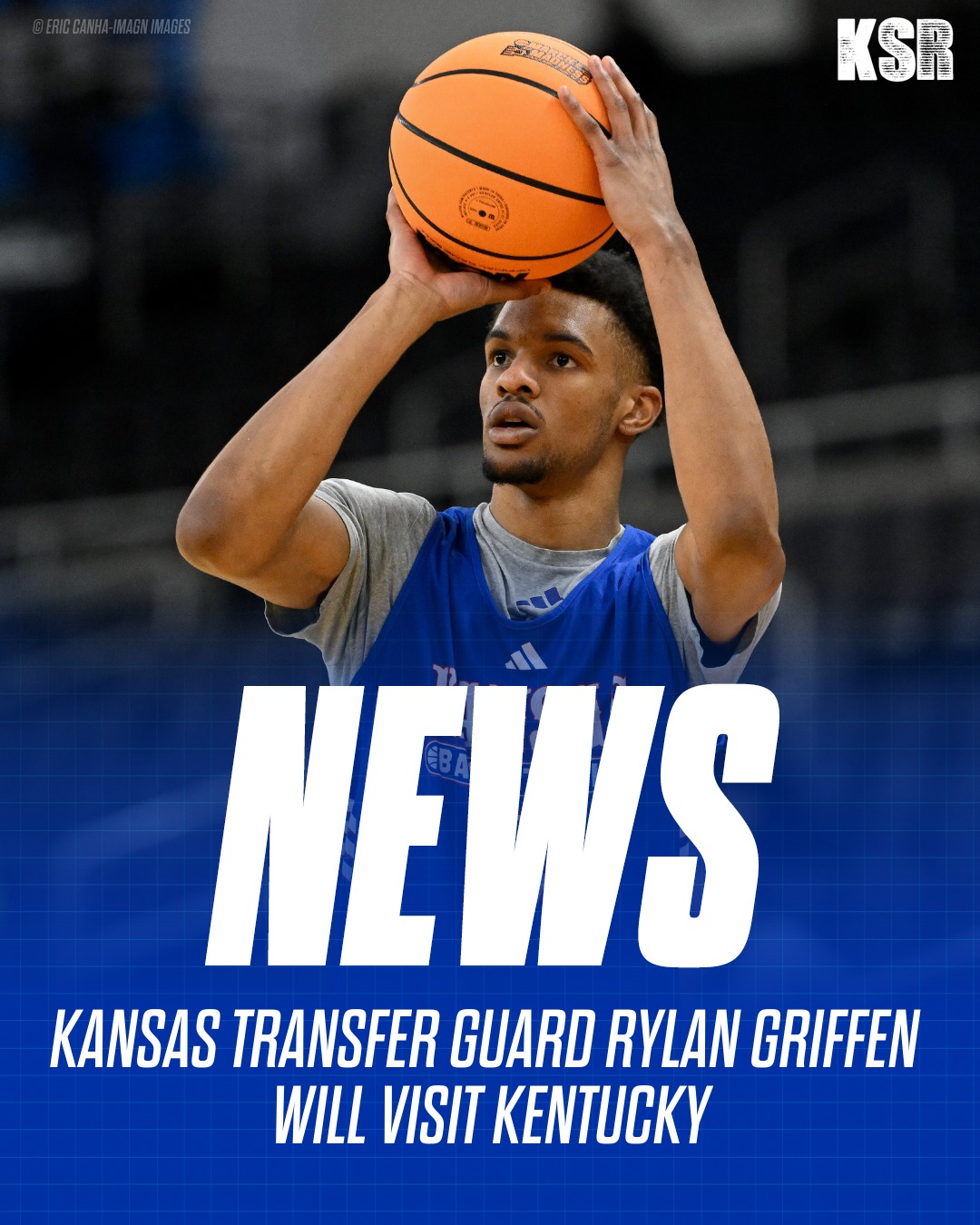 Kentucky - Former Kansas and Alabama guard Rylan Griffen will visit ...