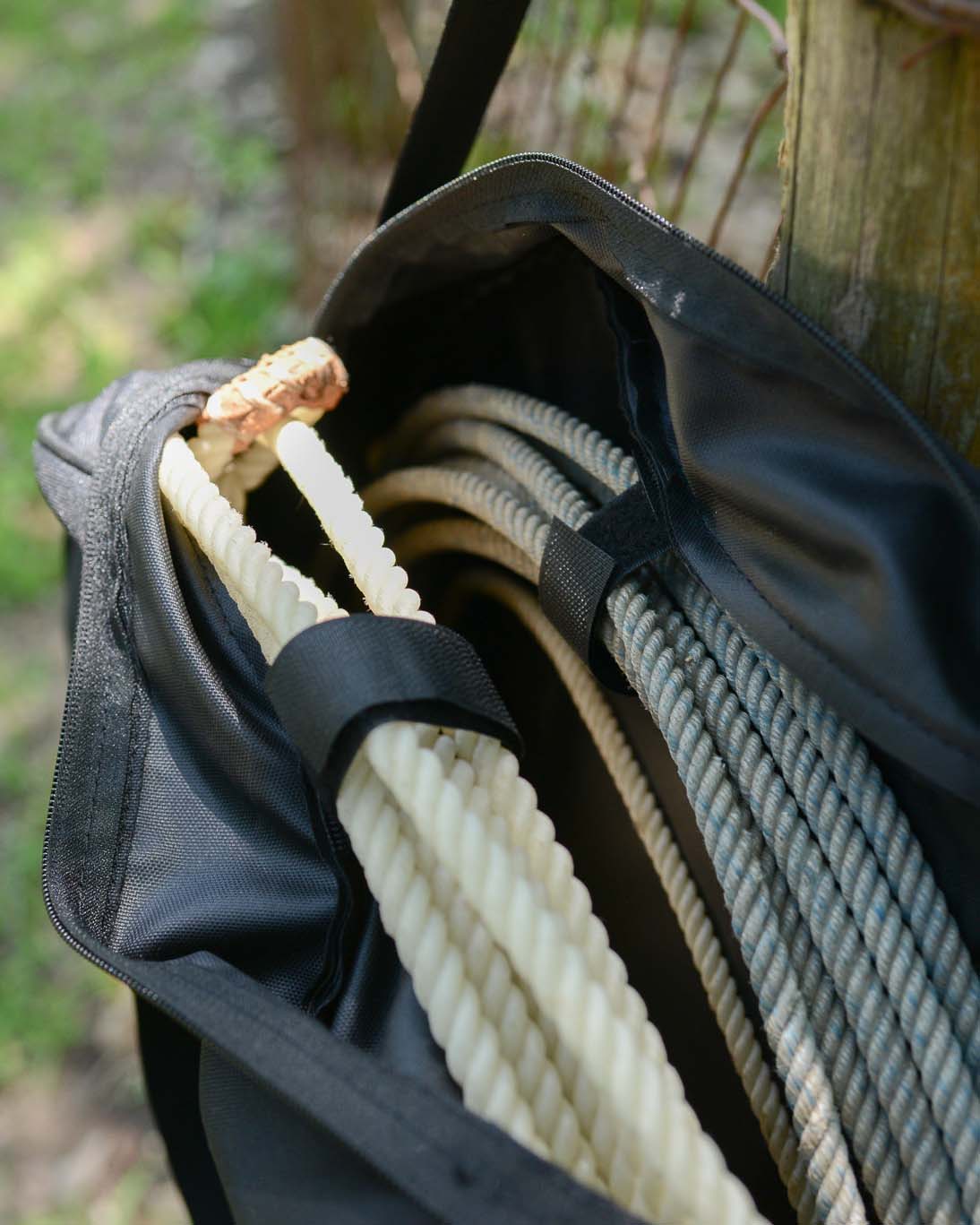 Roping Dummy Rock Climbing Bag AJ Tack Deluxe Rope Bag - Holds 6 Ropes ...