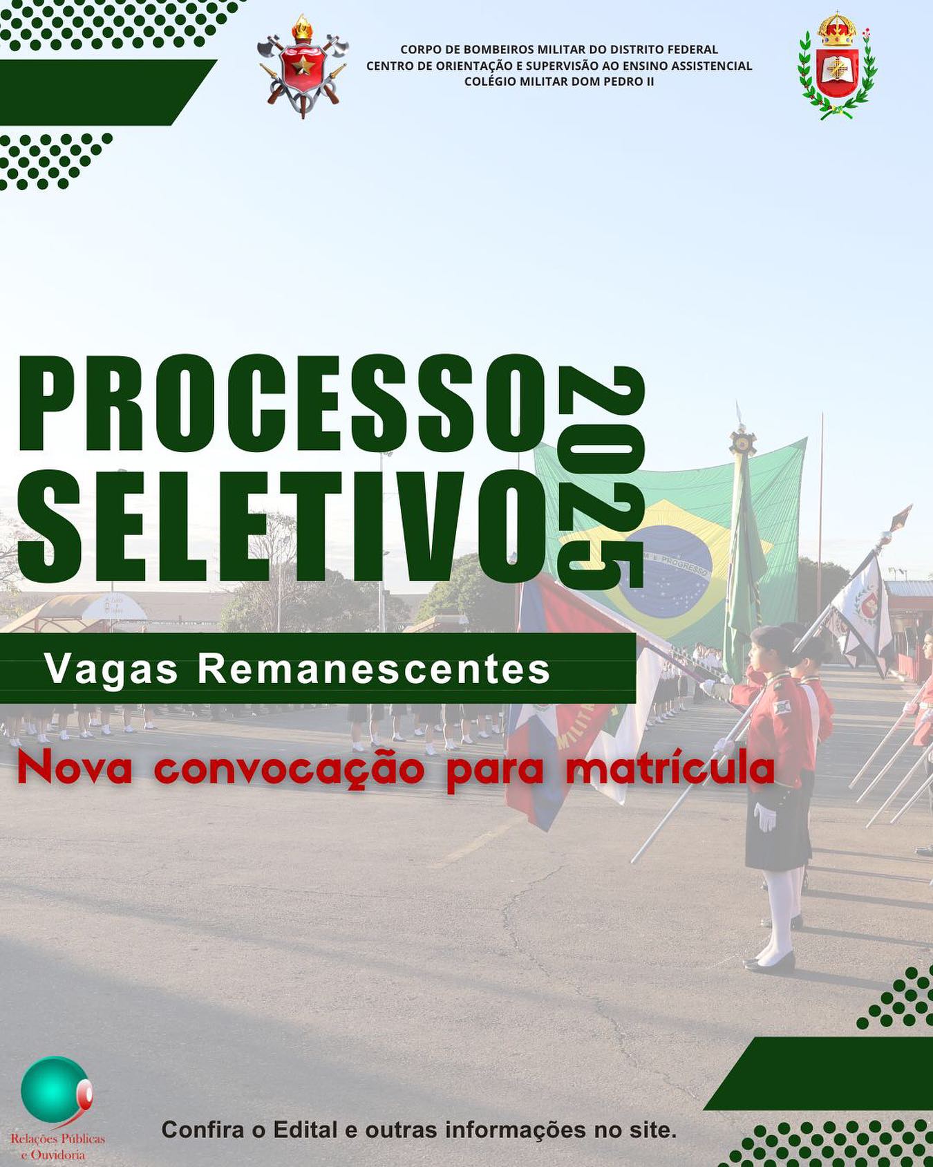 📢 Atenção! Nova... - Colégio Militar Dom Pedro II - CMDP II | Facebook