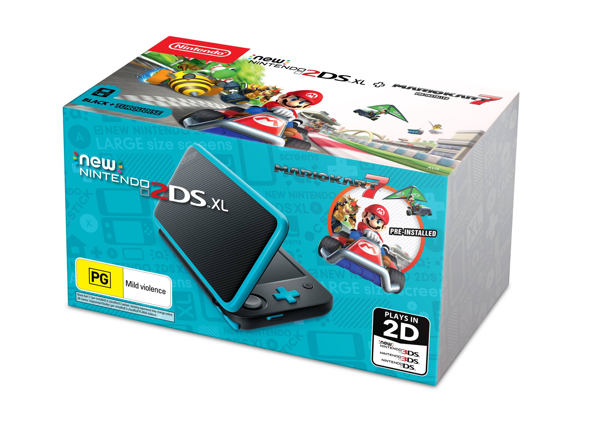 New Arrival ** 2DS XL (US) - $319 Bundle with 3DS Game Mario Super