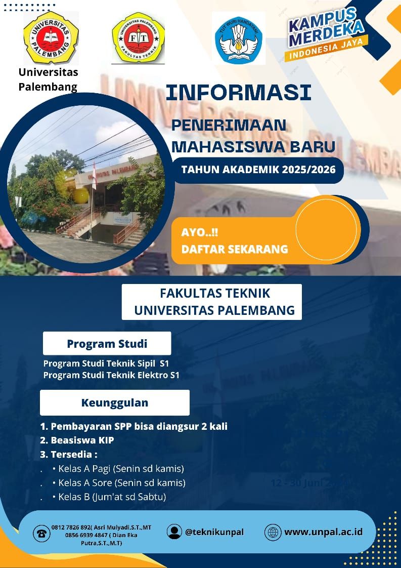 Fakultas Teknik UNPAL | Palembang