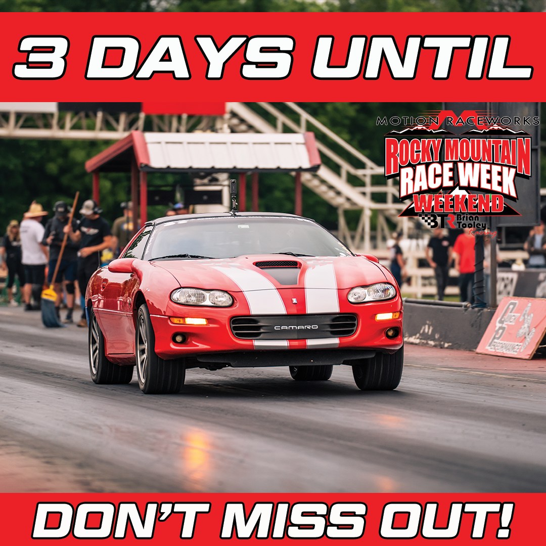 Rocky - 🔥 Just 3 DAYS until Motion Raceworks Rocky Mountain Race ...