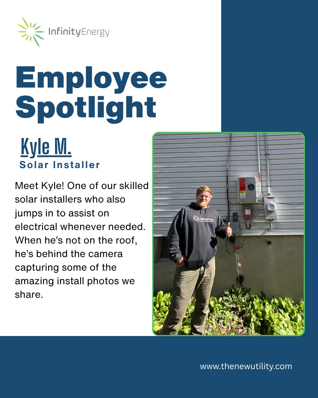 Infinity Energy - Big thanks to Kyle for his hard work on... | Facebook
