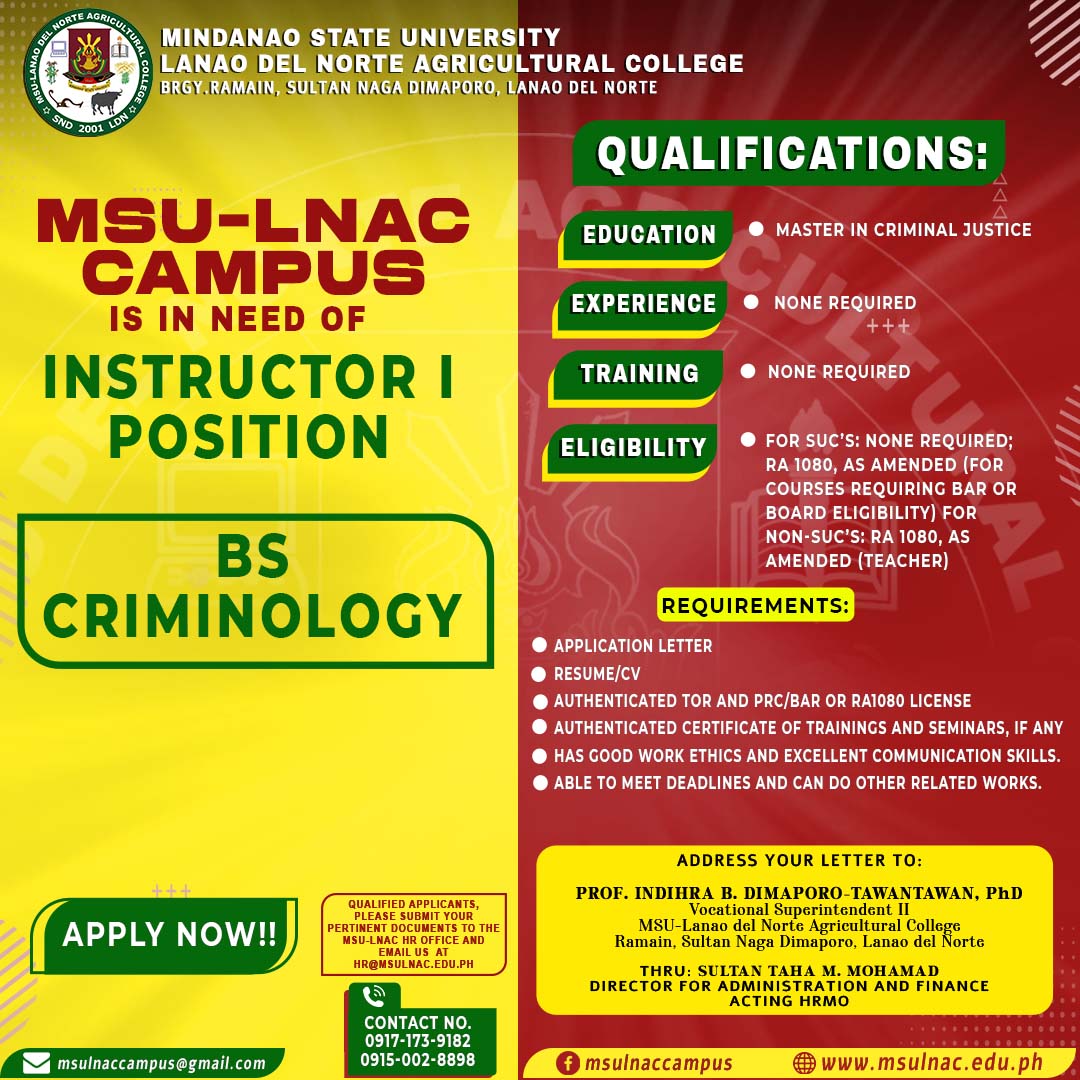 MSU LNAC - Guidance and Counseling Office
