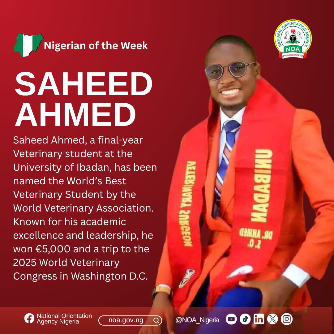 National - Nigerian of the Week: Saheed Ahmed Meet Saheed Ahmed, the ...
