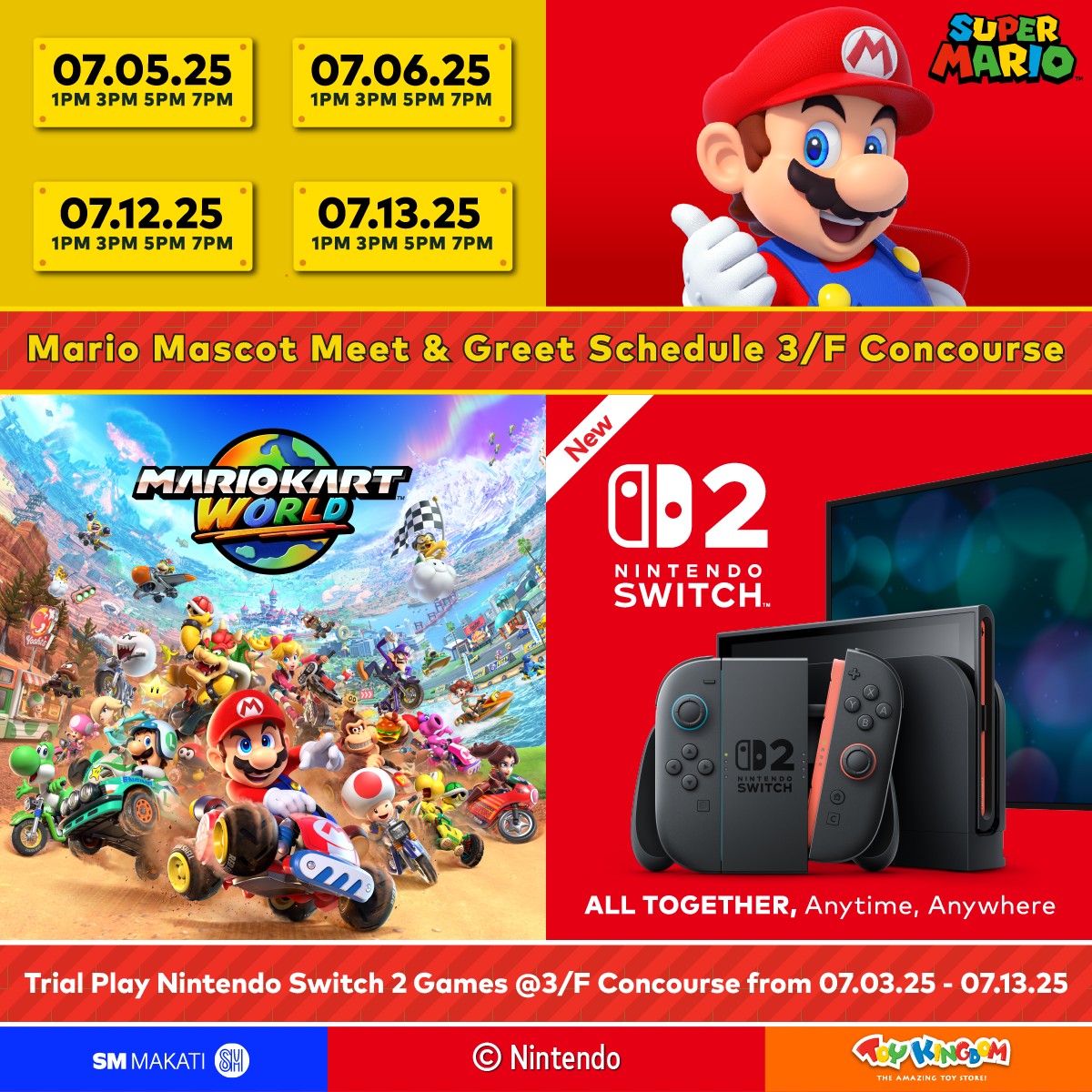 Toy - Level up your day the Mario way! 💯 Power up IRL and meet the one ...