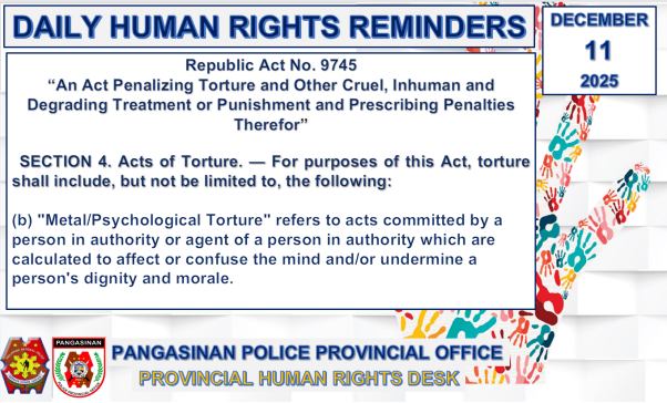 Hrao - Daily Human Rights Reminders for the Month of December 2025 ...