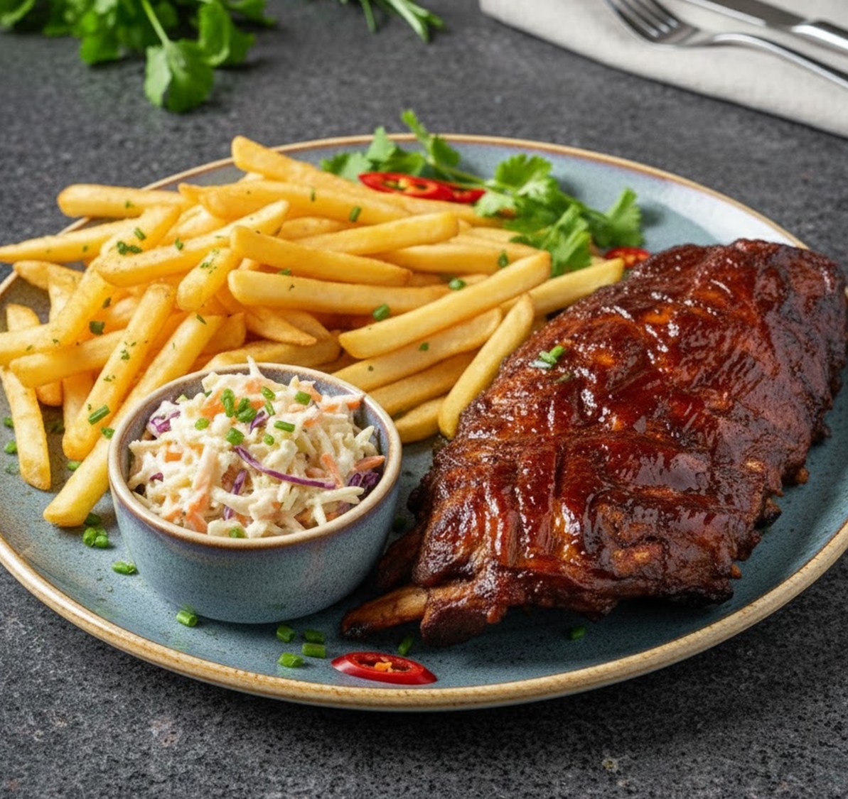 Recetas - Costillas a la Barbacoa Ingredientes 1.5 kg (aprox.) de ...