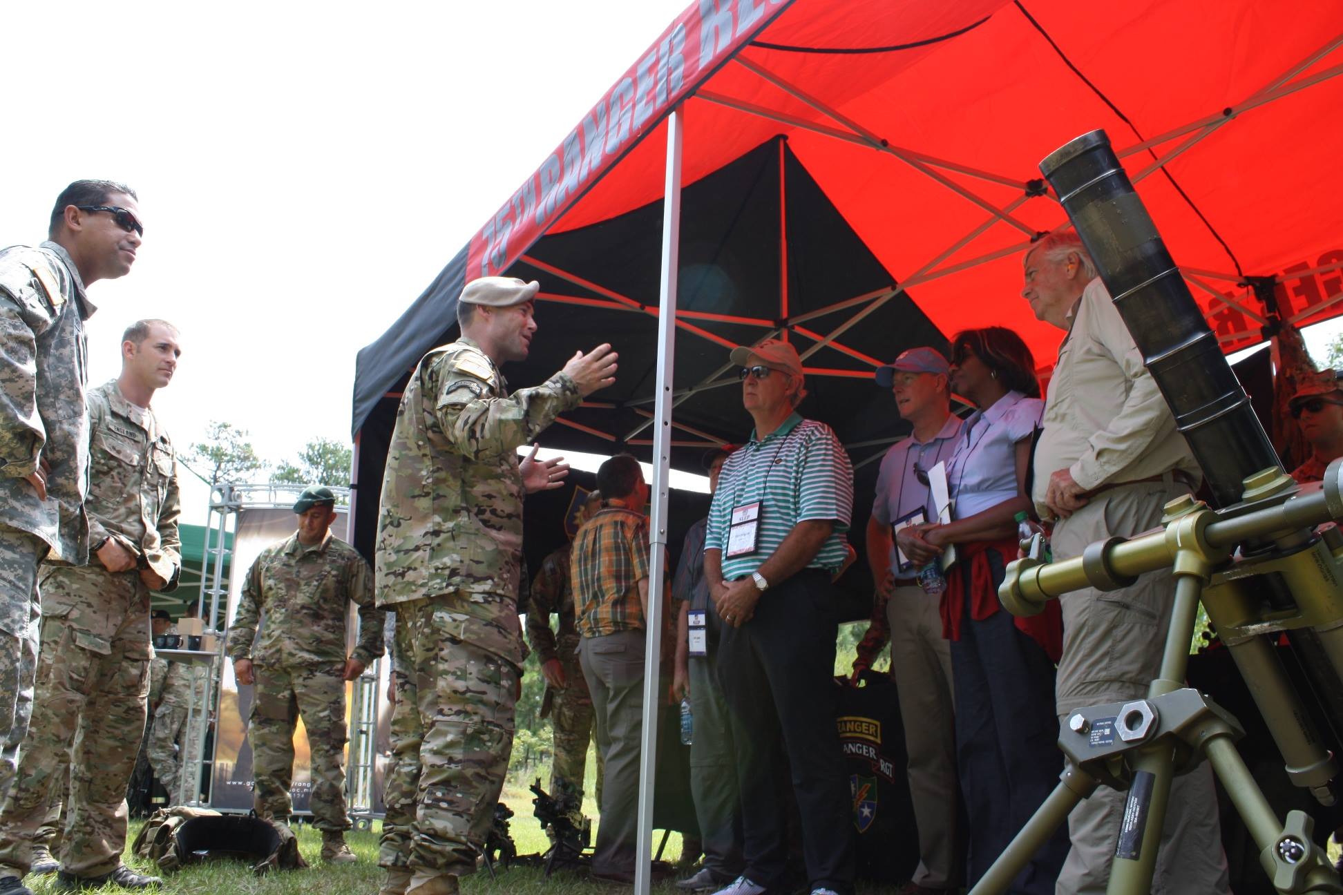 The 75th Ranger Regiment - Fort Bragg, N.C. -- Rangers interact with ...