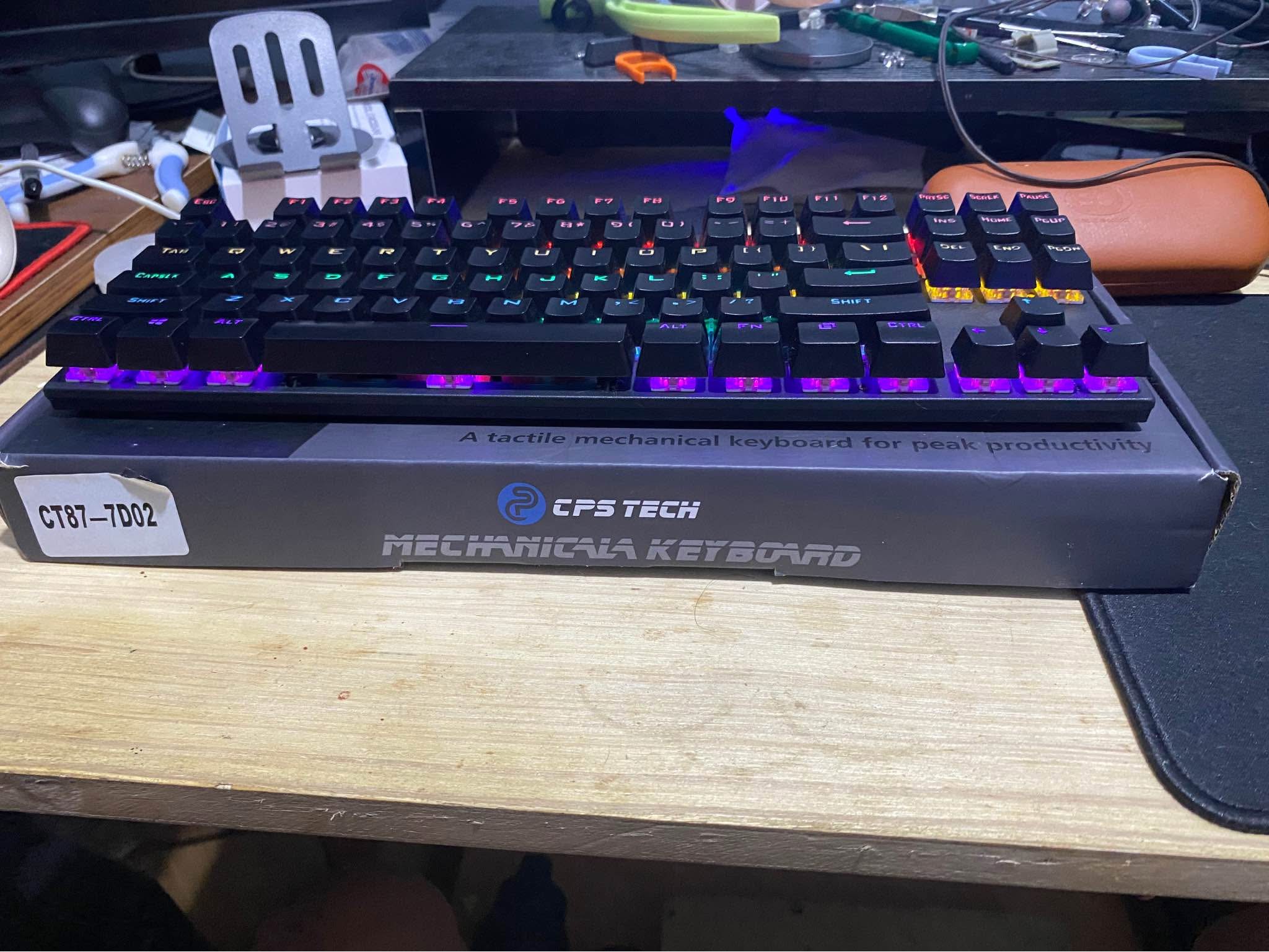 CPS TECH CT87 MECHANICAL KEYBOARD - Keyboards & Keypads - Taguig ...