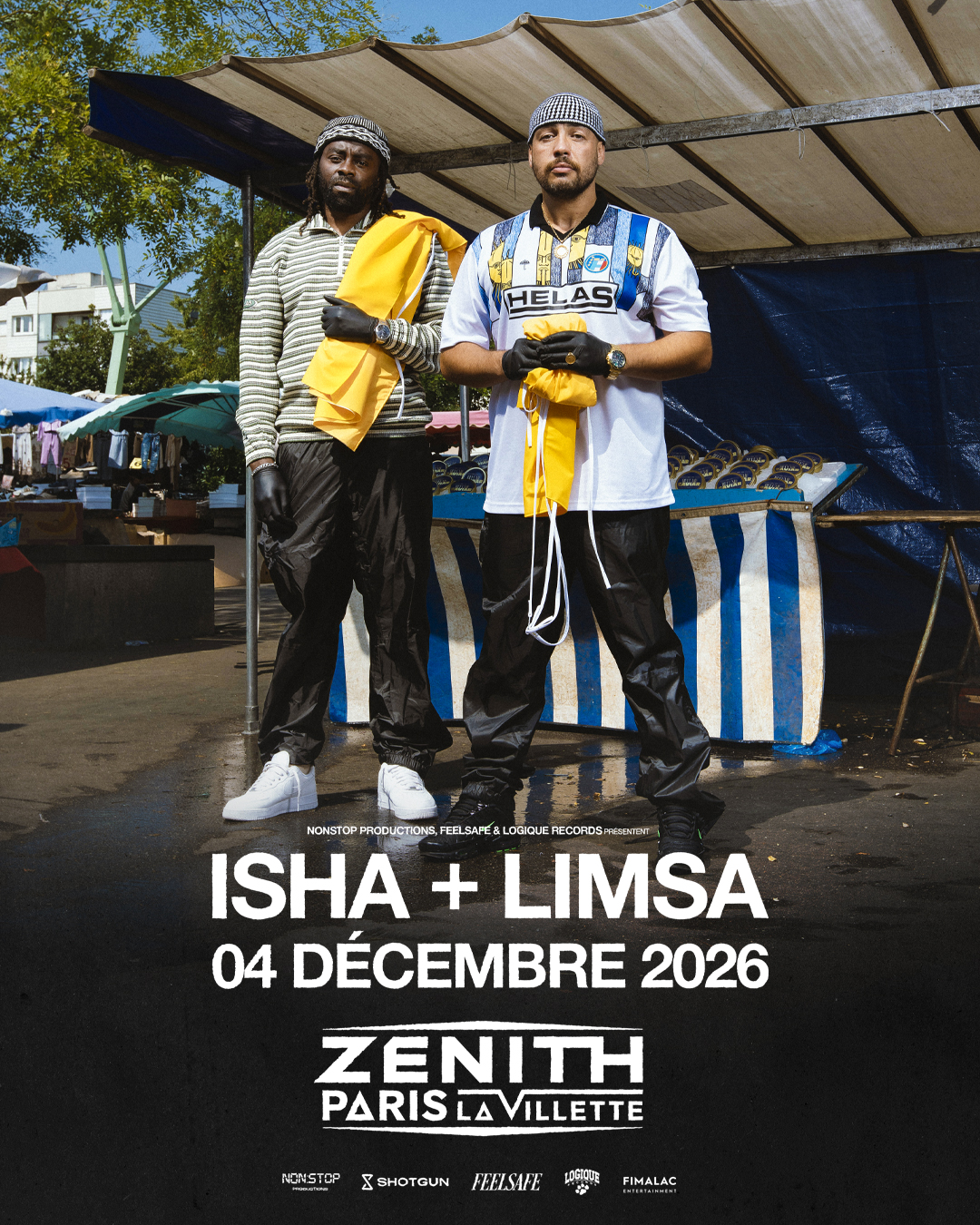SHOTGUN - Isha et Limsa d'Aulnay seront au Zénith de Paris en 2026 🔥 Un ...