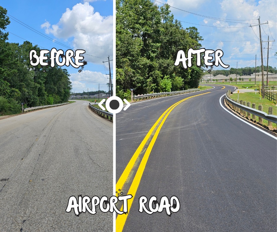 Take a look at the amazing transformation on Airport Road after it was ...