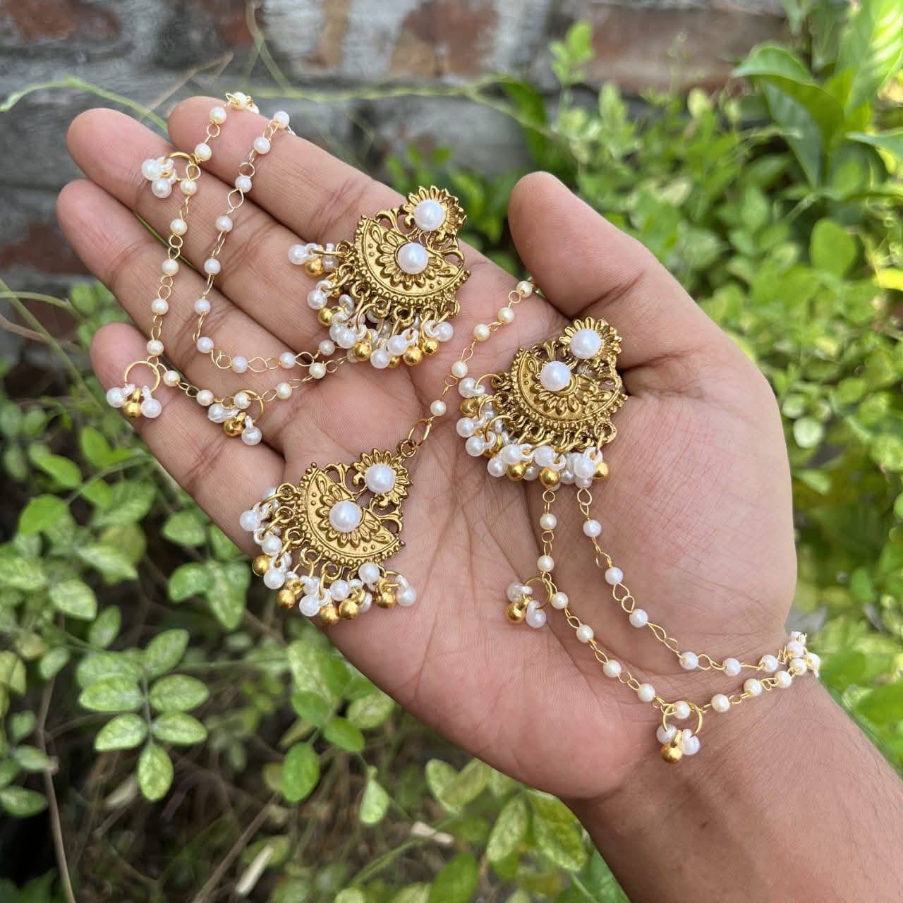 Exotic - মাত্র ২৫০ টাকায় ফুল সেট!! 😍 Simple Tikli & tana Earrings set💥