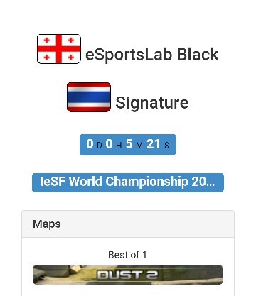 Signature CS:GO เอาชนะ eSportsLab Black... - Signature Gaming | Facebook