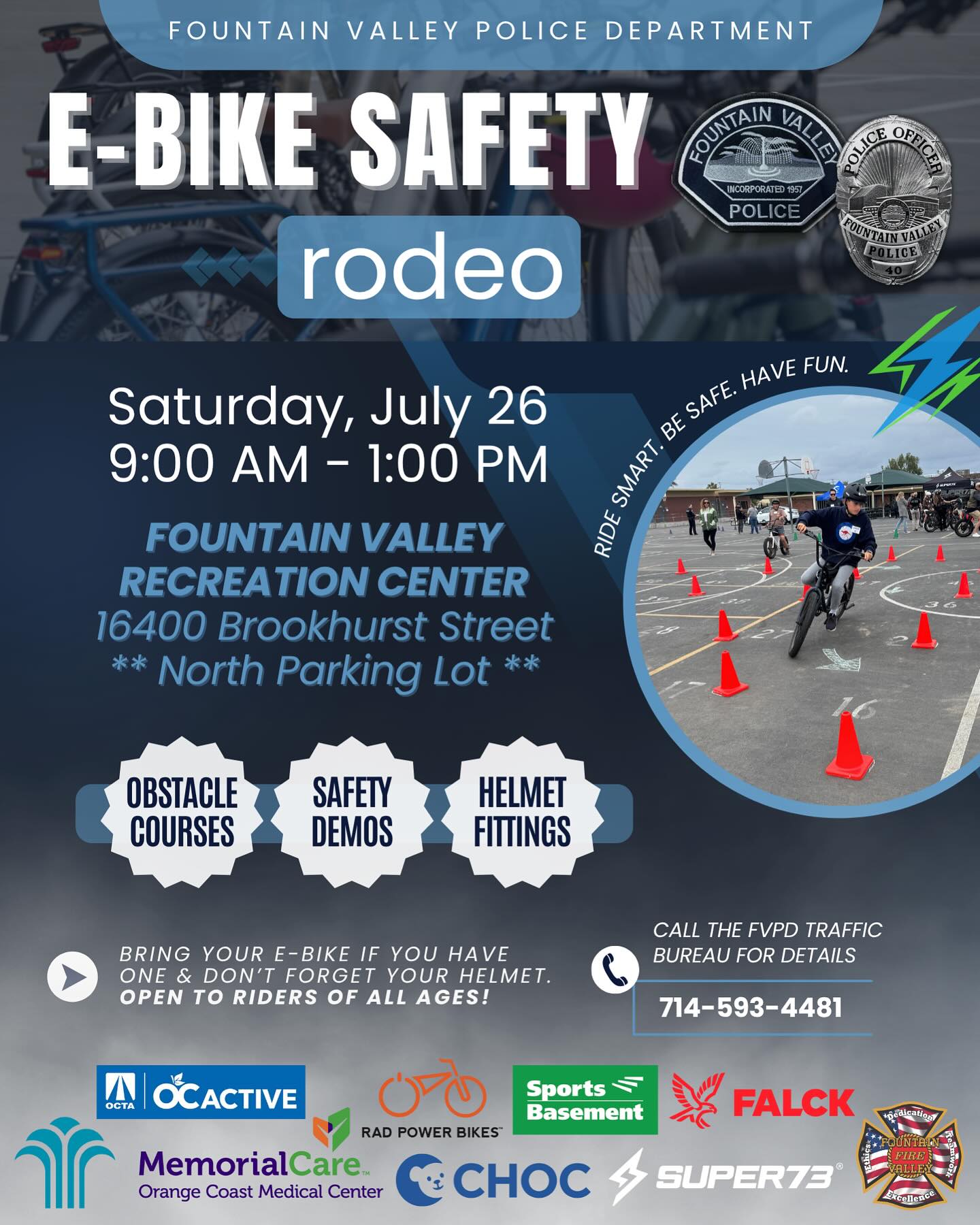 Fountain - ⚡️Gear up & roll out!⚡️ Join us for a day of safety, skills ...