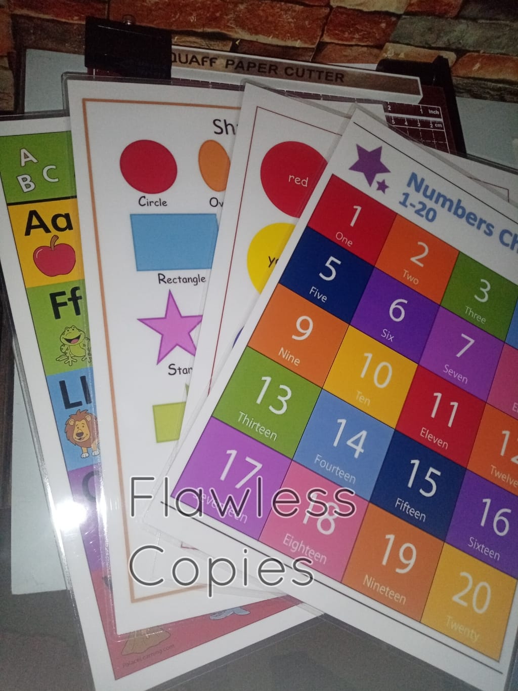 📌 EDUCATIONAL CHART... - Flawless Copies Printing Services | Facebook