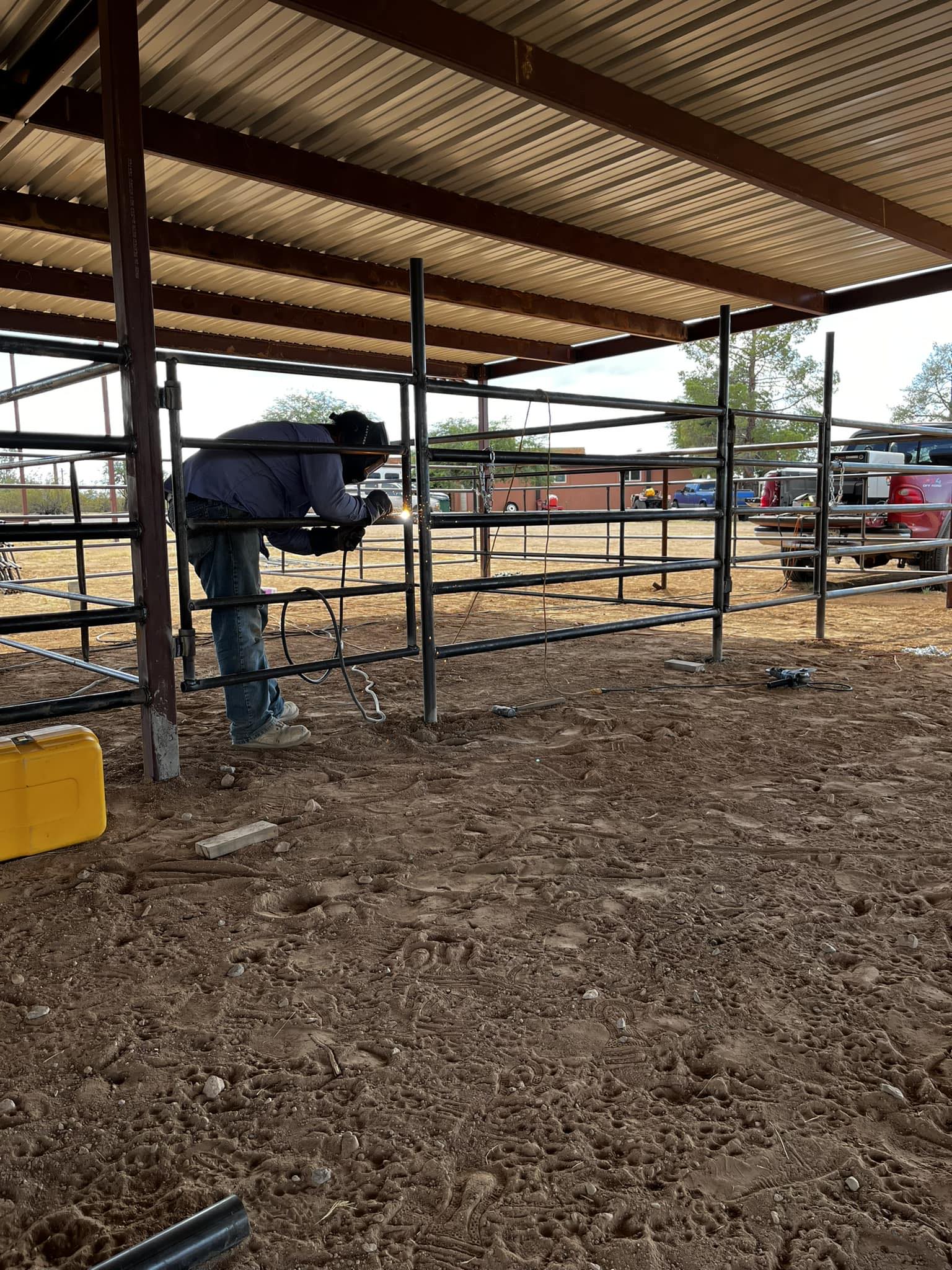 Hot Iron Fence and Barn | Tucson AZ