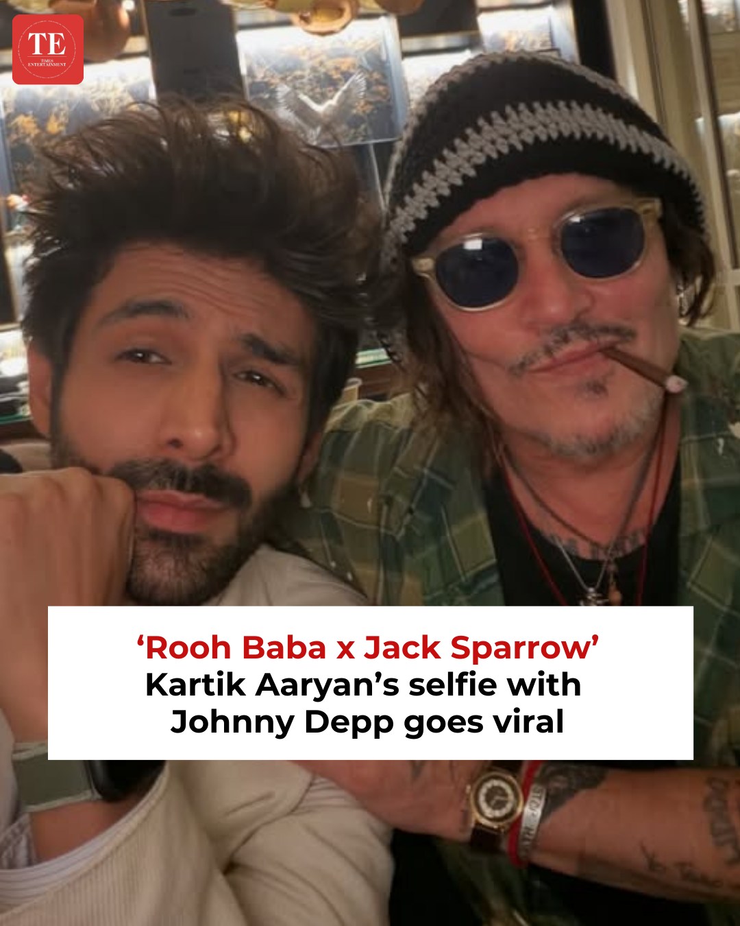 ETimes - Kartik Aaryan sent the internet into a frenzy after sharing a ...