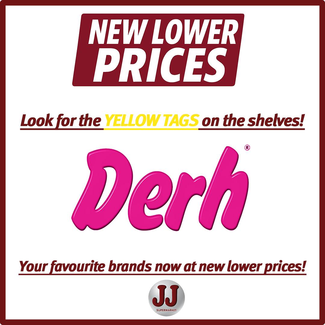 JJ Supermarket - Clean smarter every day 🧽 Derh gives you... | Facebook