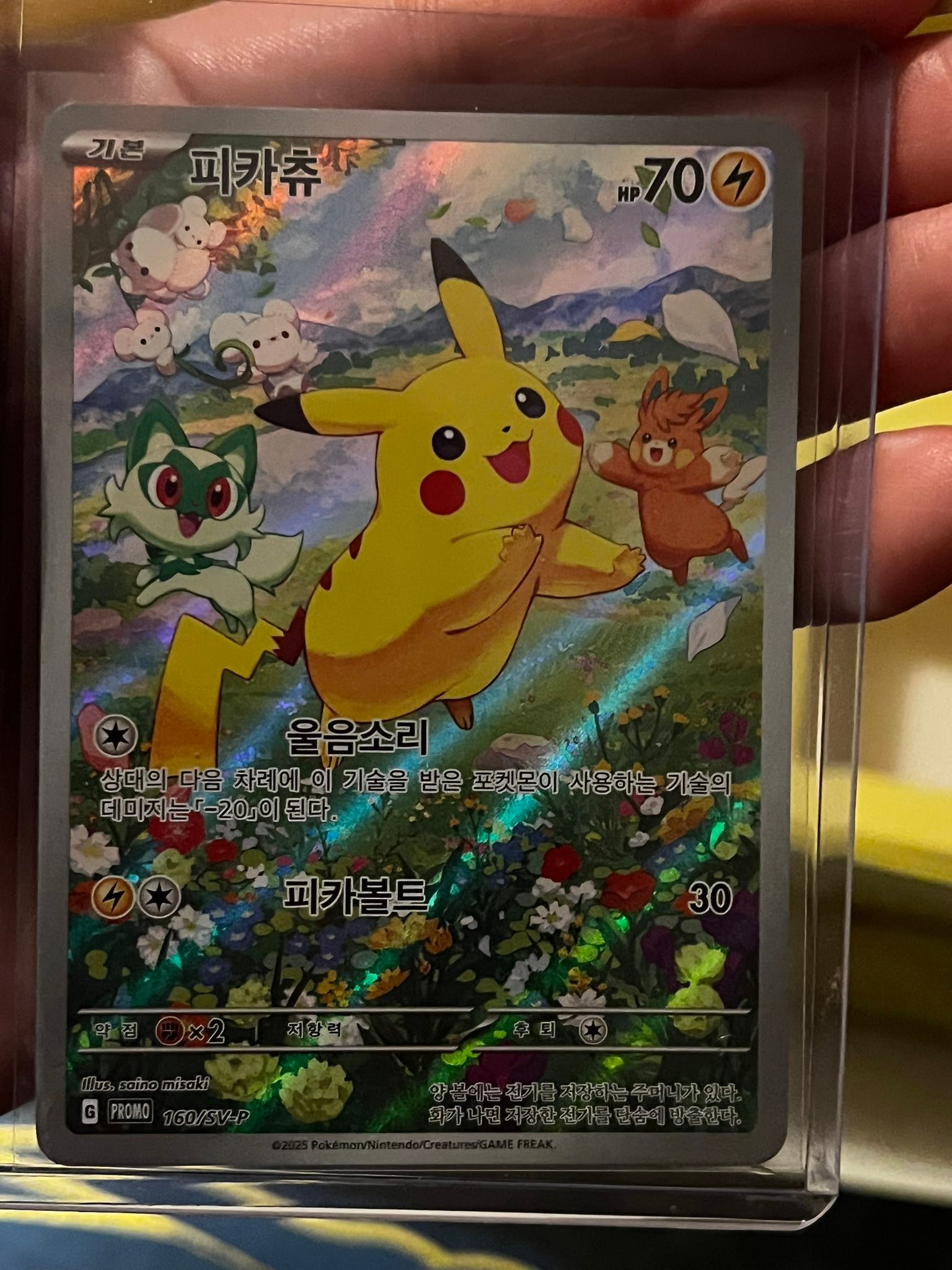 New Korean Pokemon cards Christmas gift