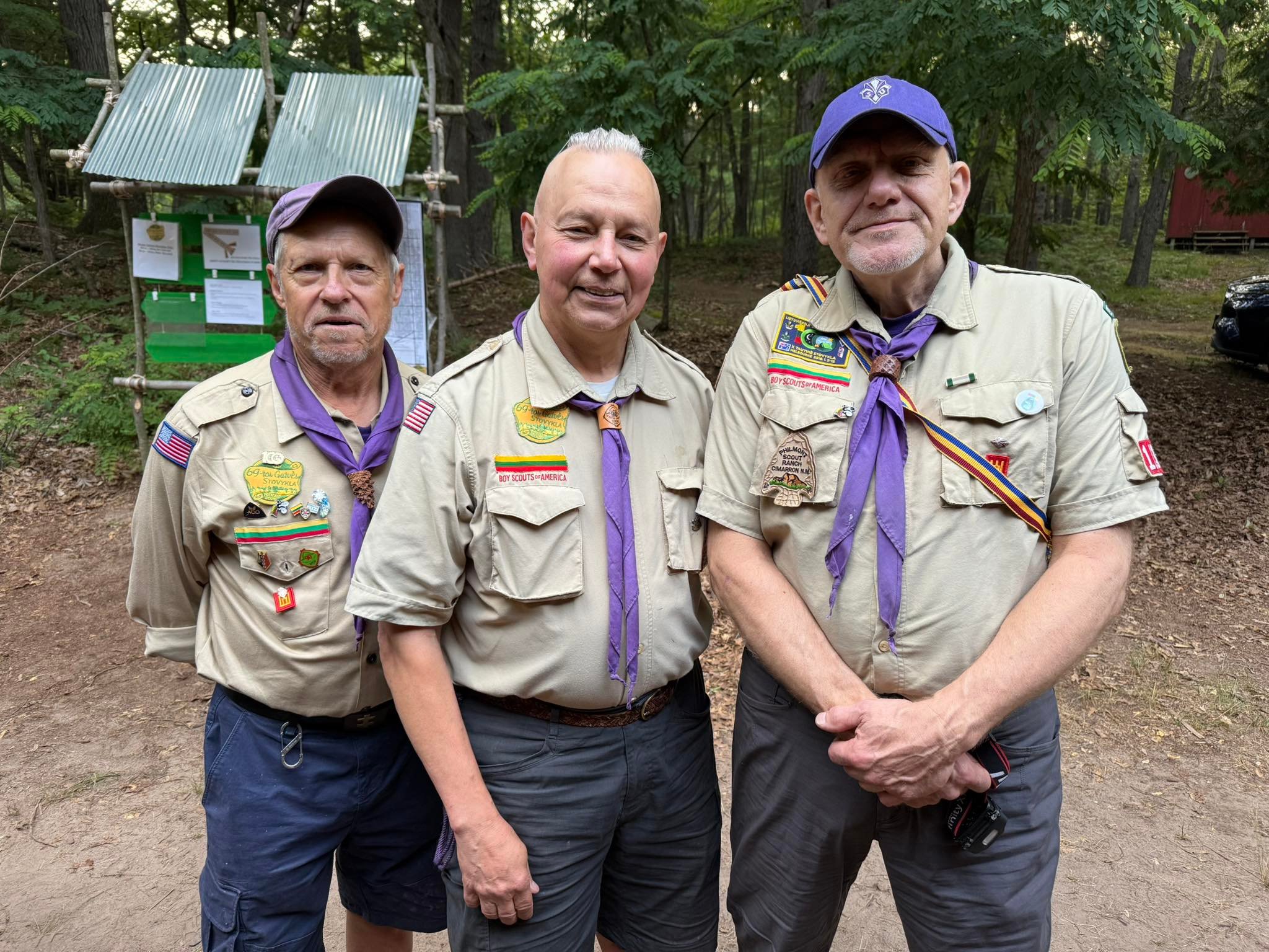 Stovykla - Some of the many brothers and sisters in Scouting I had the ...