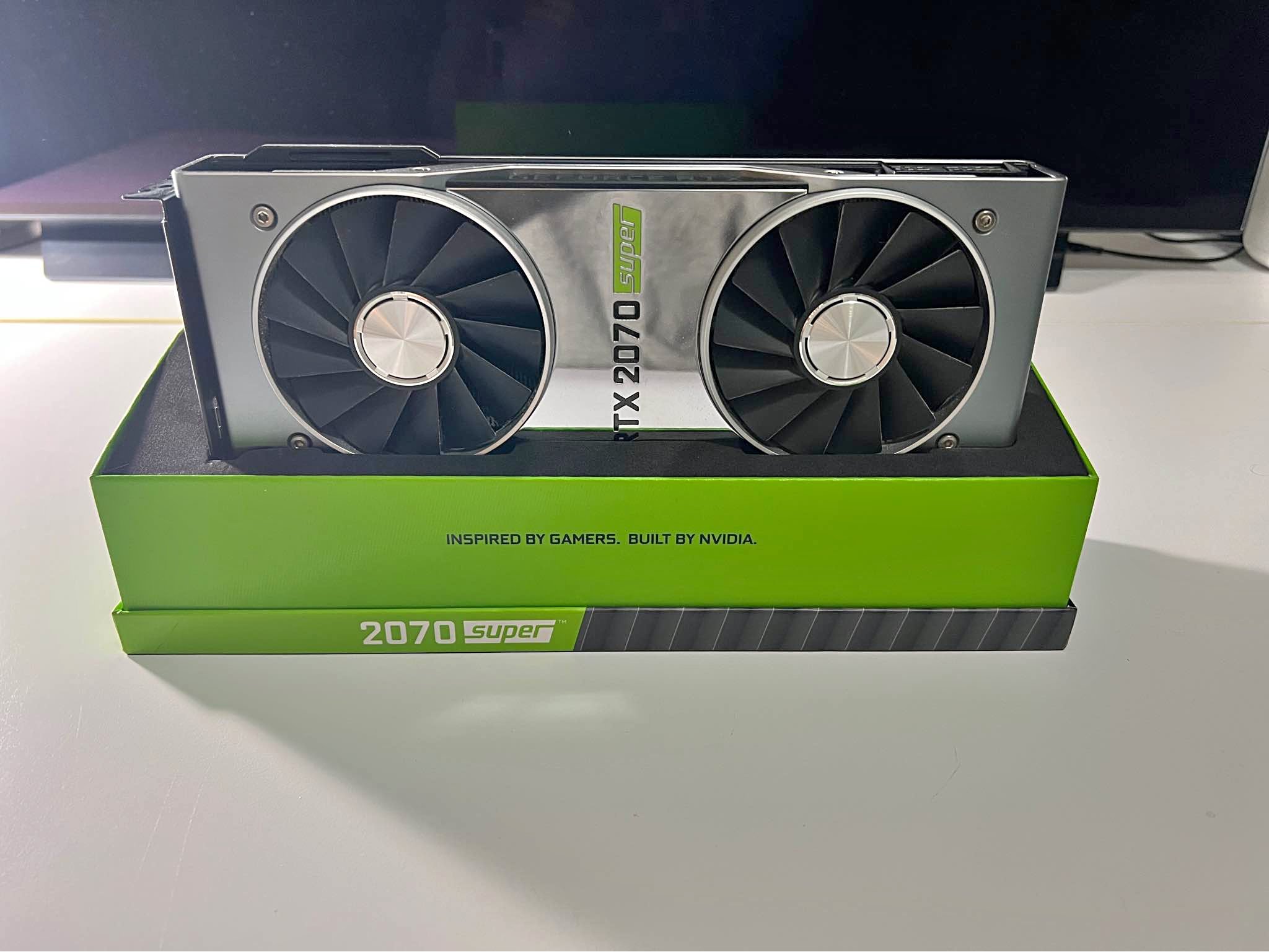 RTX 2070 Super 8GB founders edition graphics card - CPUs/Processors ...