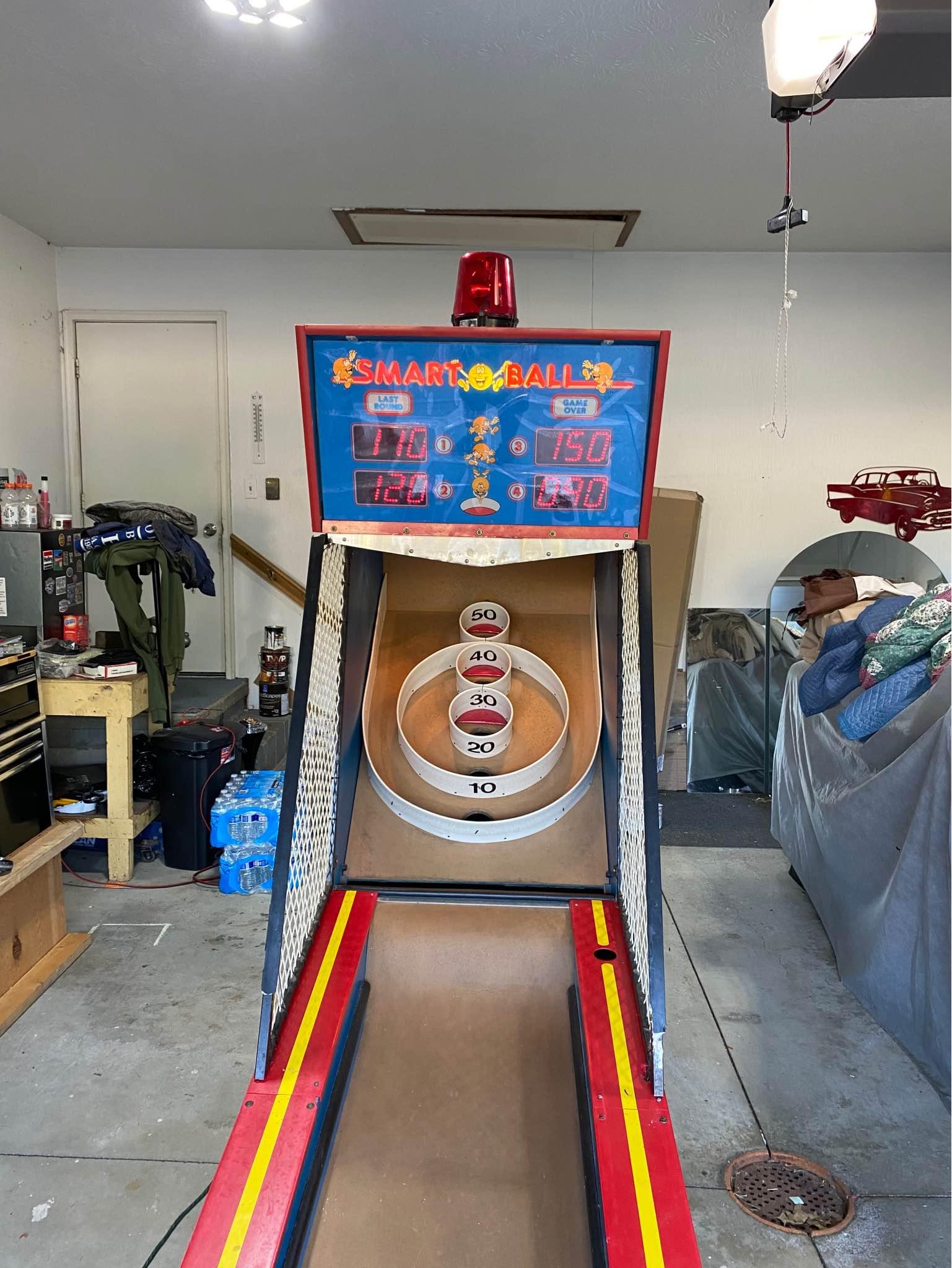 Skeeball smart ball arcade game machine Rare 4 player version - Slot ...