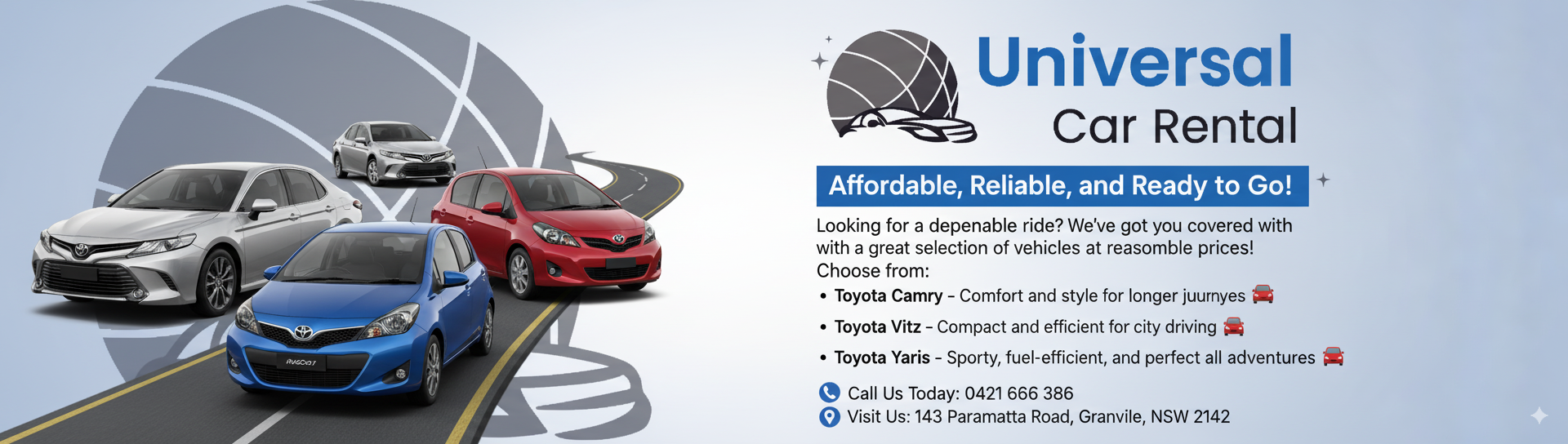 Universal Car Rental | Sydney NSW