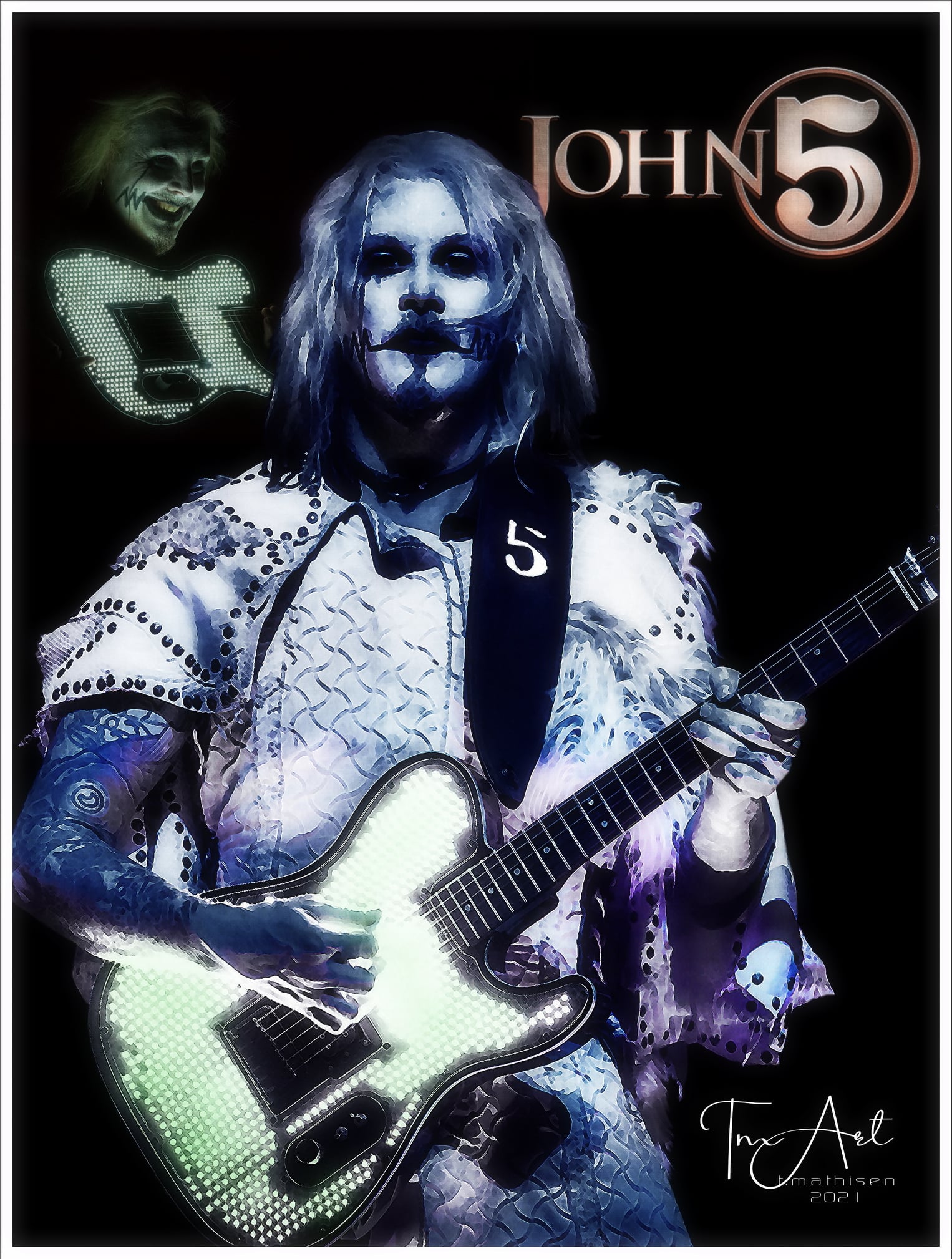Marilyn Manson, John 5, Ginger Fish, Rob Zombie. :)