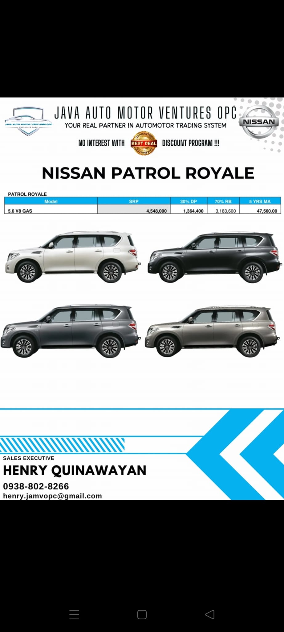 Java... - Java Auto Motor Ventures OPC - Henry Quinawayan
