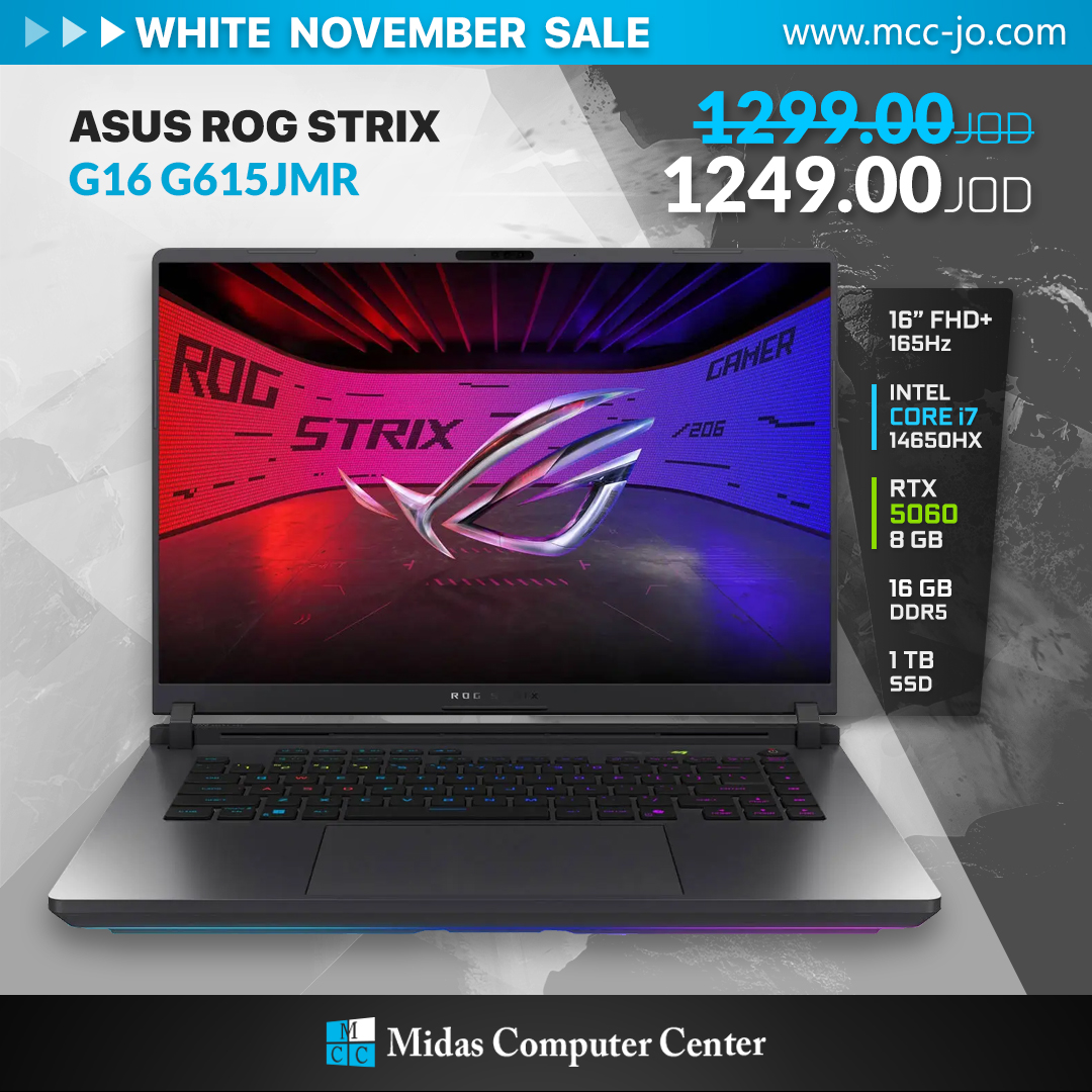 Midas - ASUS ROG Strix G16 G615JMR Gaming Laptop - intel Core i7 ...