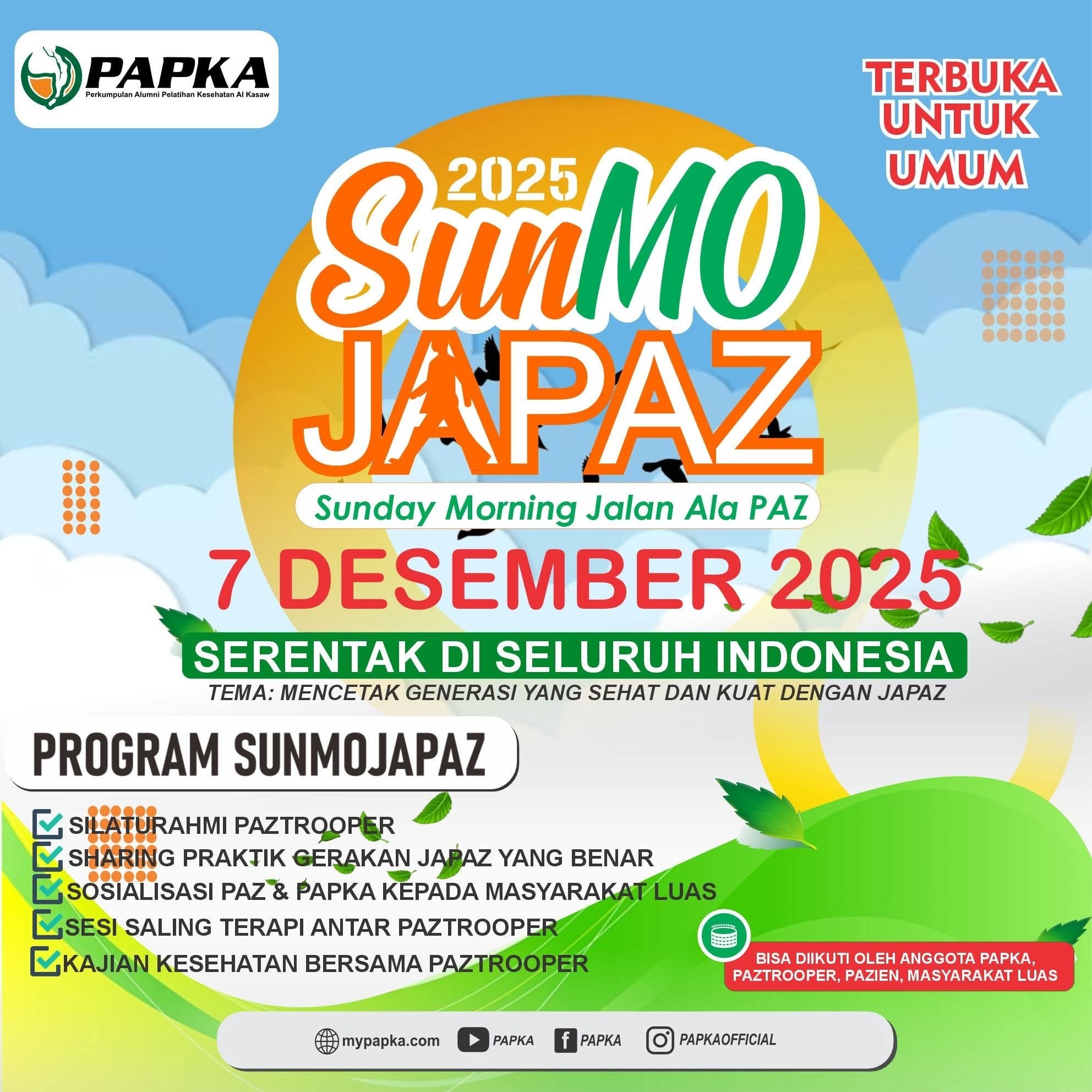 PAPKA Perkumpulan Alumni Pelatihan Kesehatan Al Kasaw