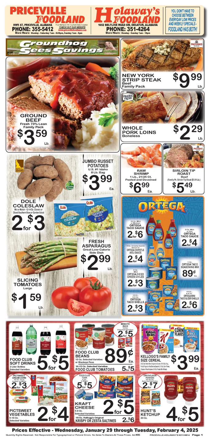 Priceville Foodland | Decatur AL