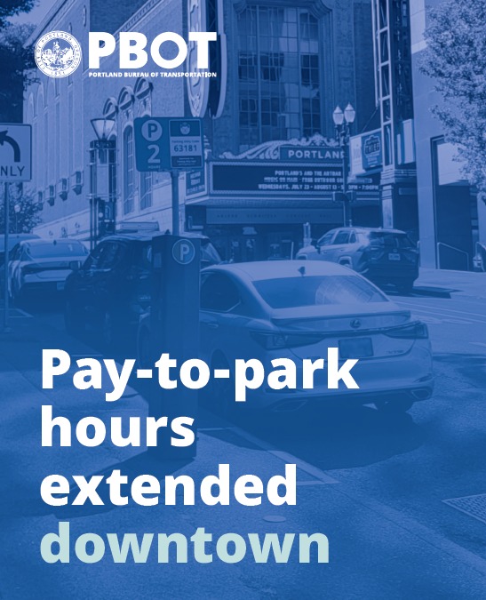 The Downtown... - Portland Bureau of Transportation (PBOT) | Facebook