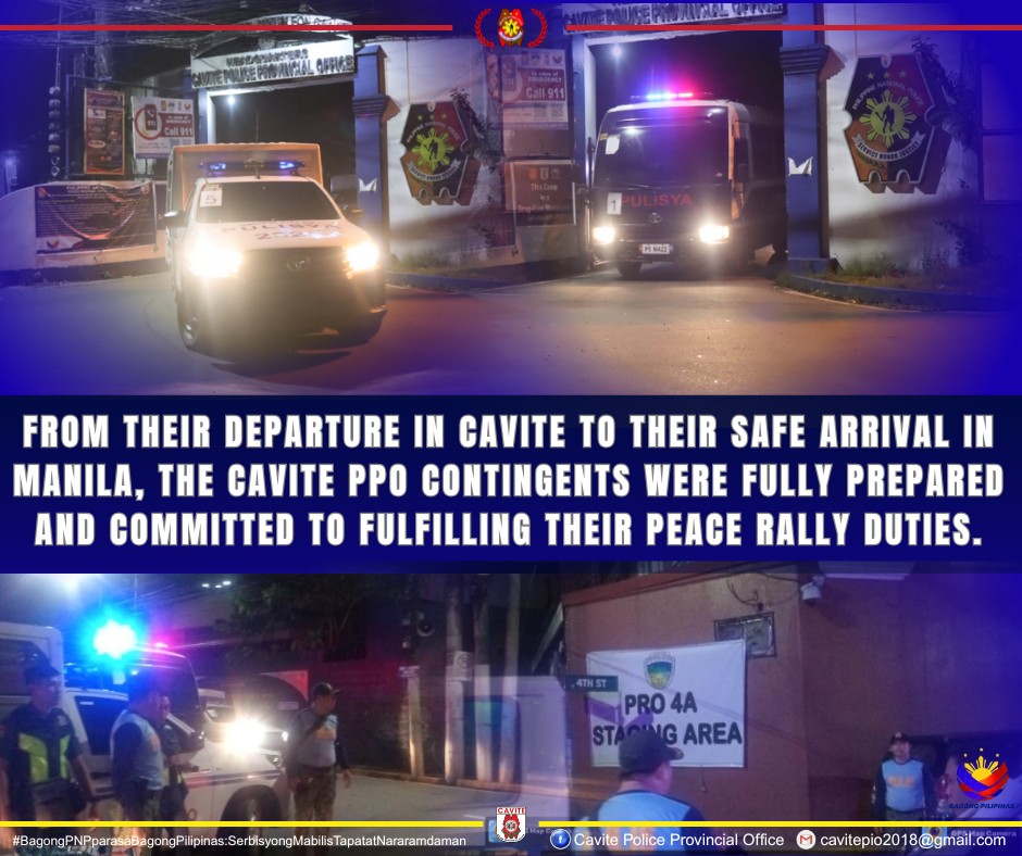 Cavite - The Cavite Police Provincial Office CDM Contingent, led by ...