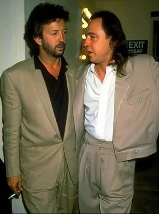 Stevie Ray Vaughan & Eric Clapton, 1990