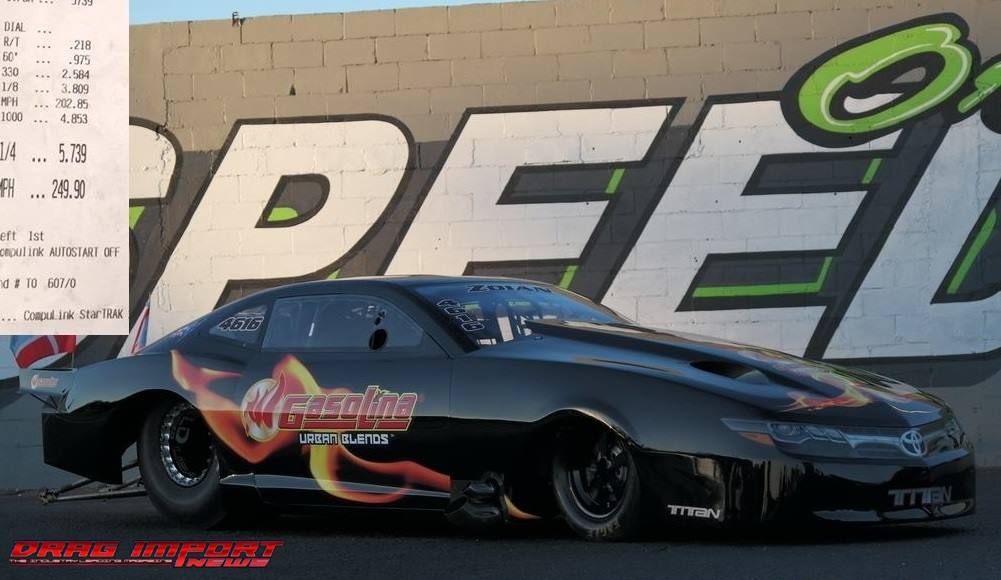 Drag Import News - Zoian Racing III (USA / PR) 2017 Toyota Camry - Full ...