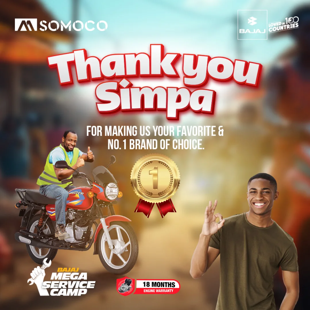 Somoco - Thank you #ghana Thank you Simpa #riders Thank you #bikers ...