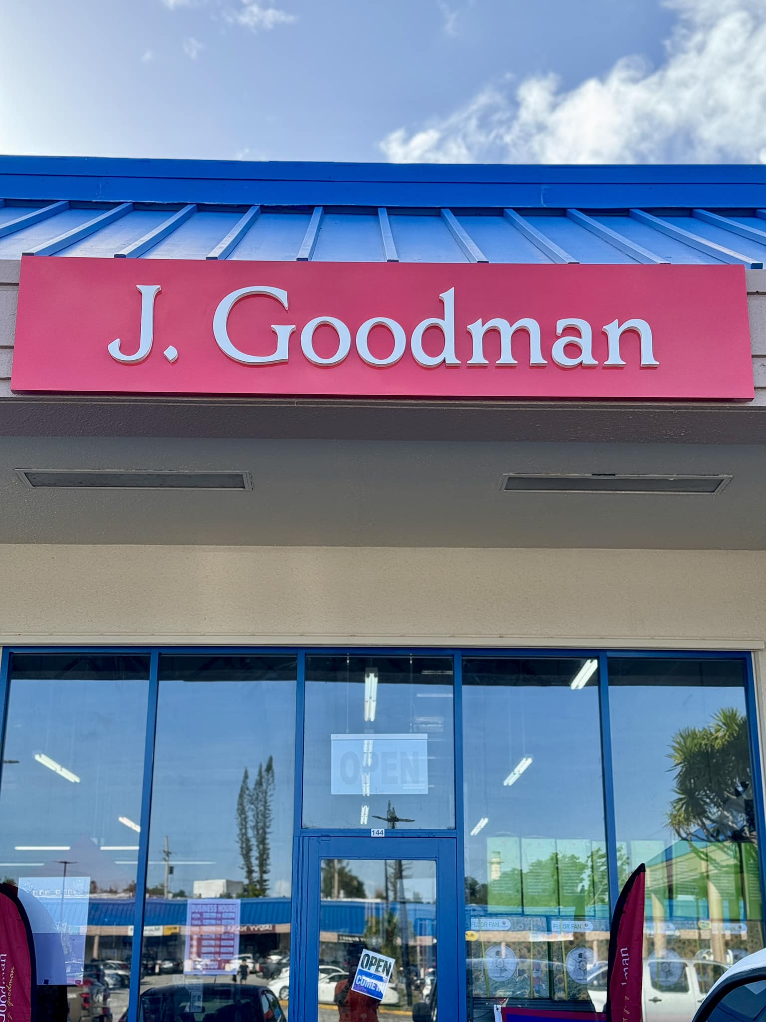 J. Goodman - Hafa Adai! 🌻 In case you missed it, we’re open at ...